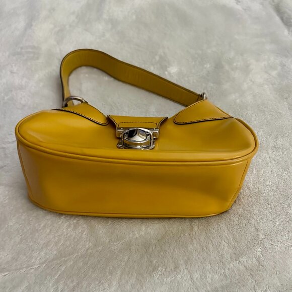 Prada Yellow Shoulder Bag - Picture 2 of 7